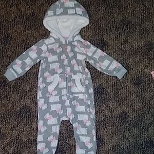 Carter's 9M Hooded Jumpsuit